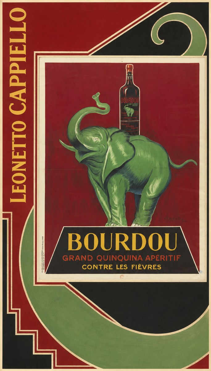 Leonetto Cappiello Bourdou No2 - Affiche