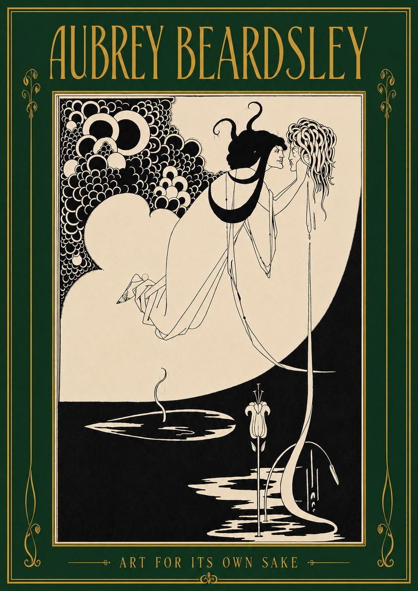 Aubrey Beardsley Art for Its Own Sake No4 - Affiche