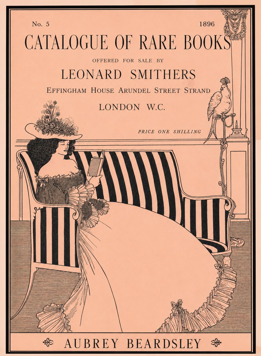 Aubrey Beardsley Catalogue of Rare Books No3 - Affiche
