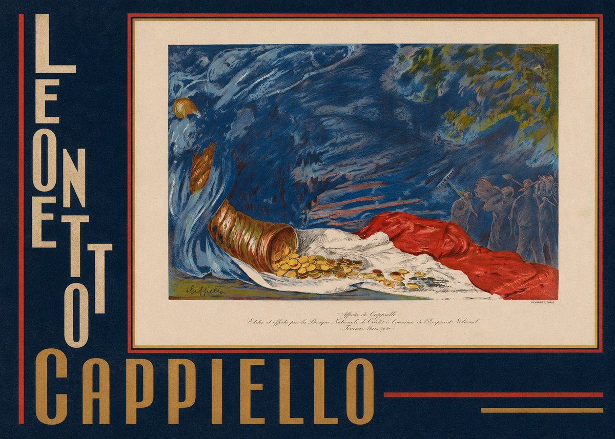 Leonetto Cappiello Emprunt National No5 - Affiche