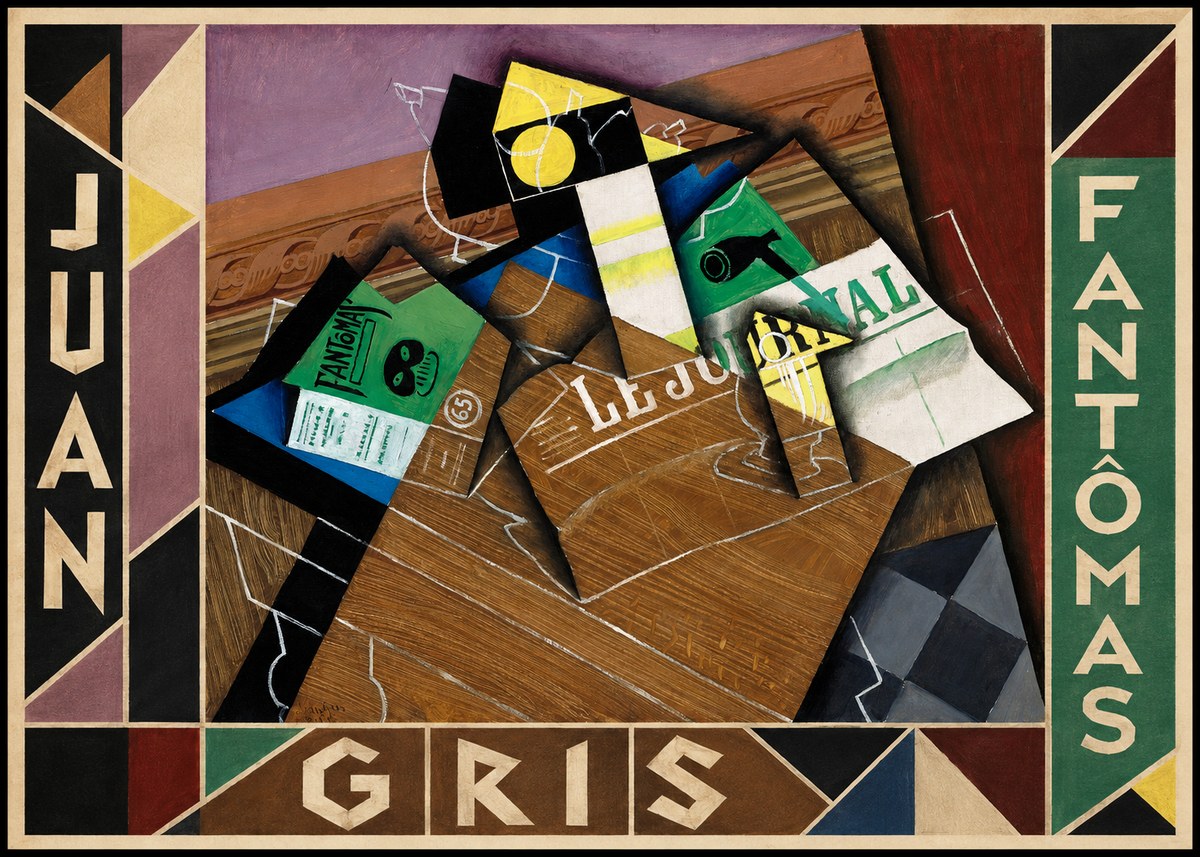 Juan Gris Fantômas I No1 - Affiche
