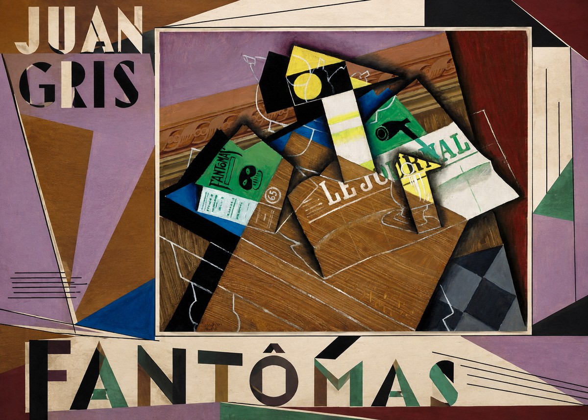 Juan Gris Fantômas I No2 - Affiche