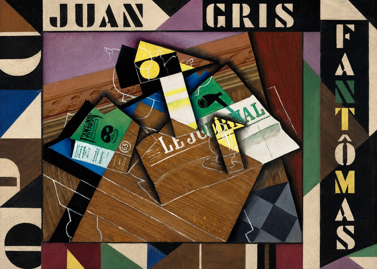 Juan Gris Fantômas I No5 - Affiche