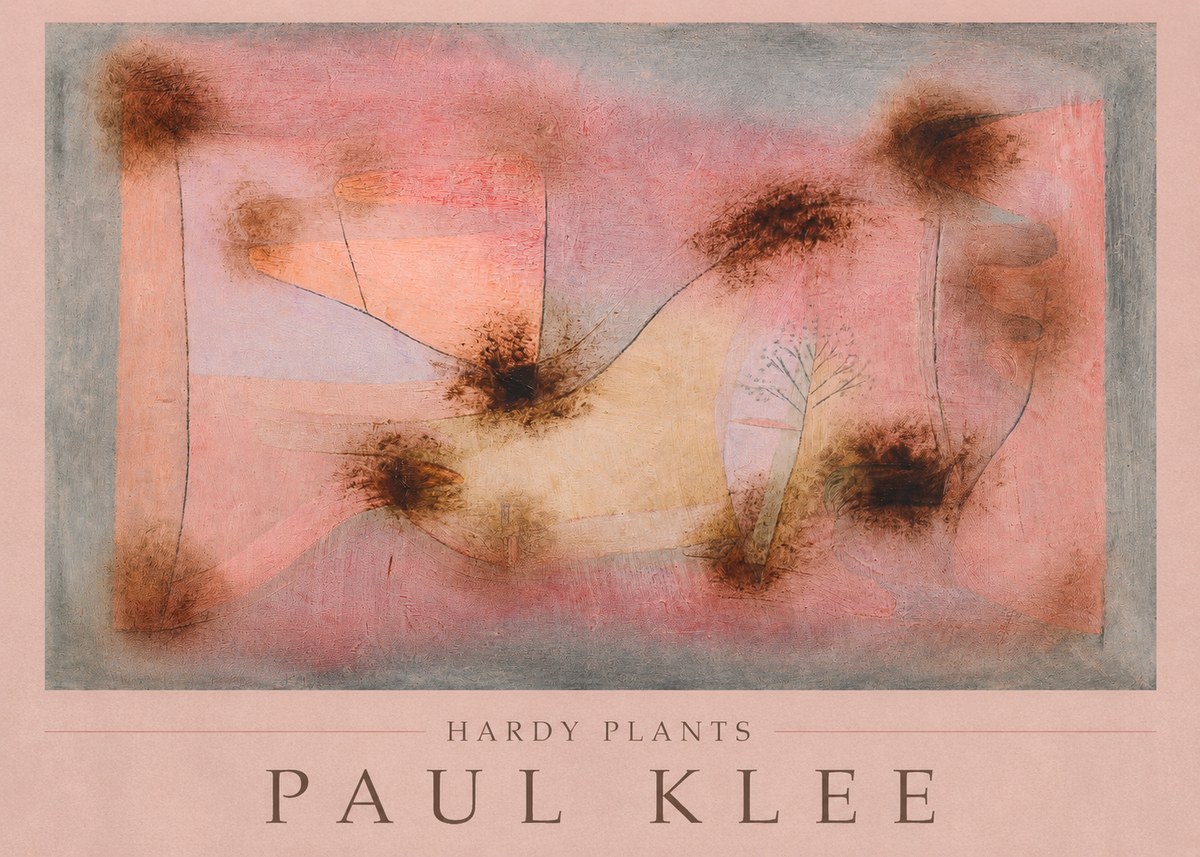 Paul Klee Hardy Plants I No5 - Affiche