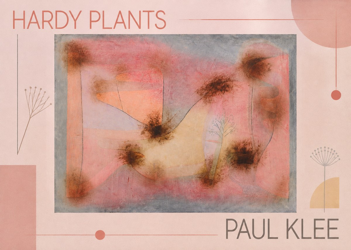 Paul Klee Hardy Plants I No6 - Affiche