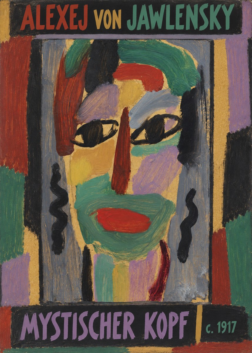 Alexej von Jawlensky Mystischer Kopf No1 - Affiche