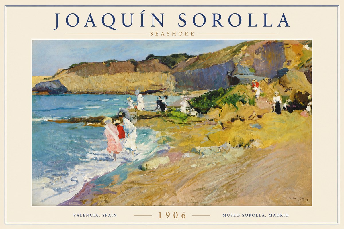 Sorolla Seashore No5 - Affiche