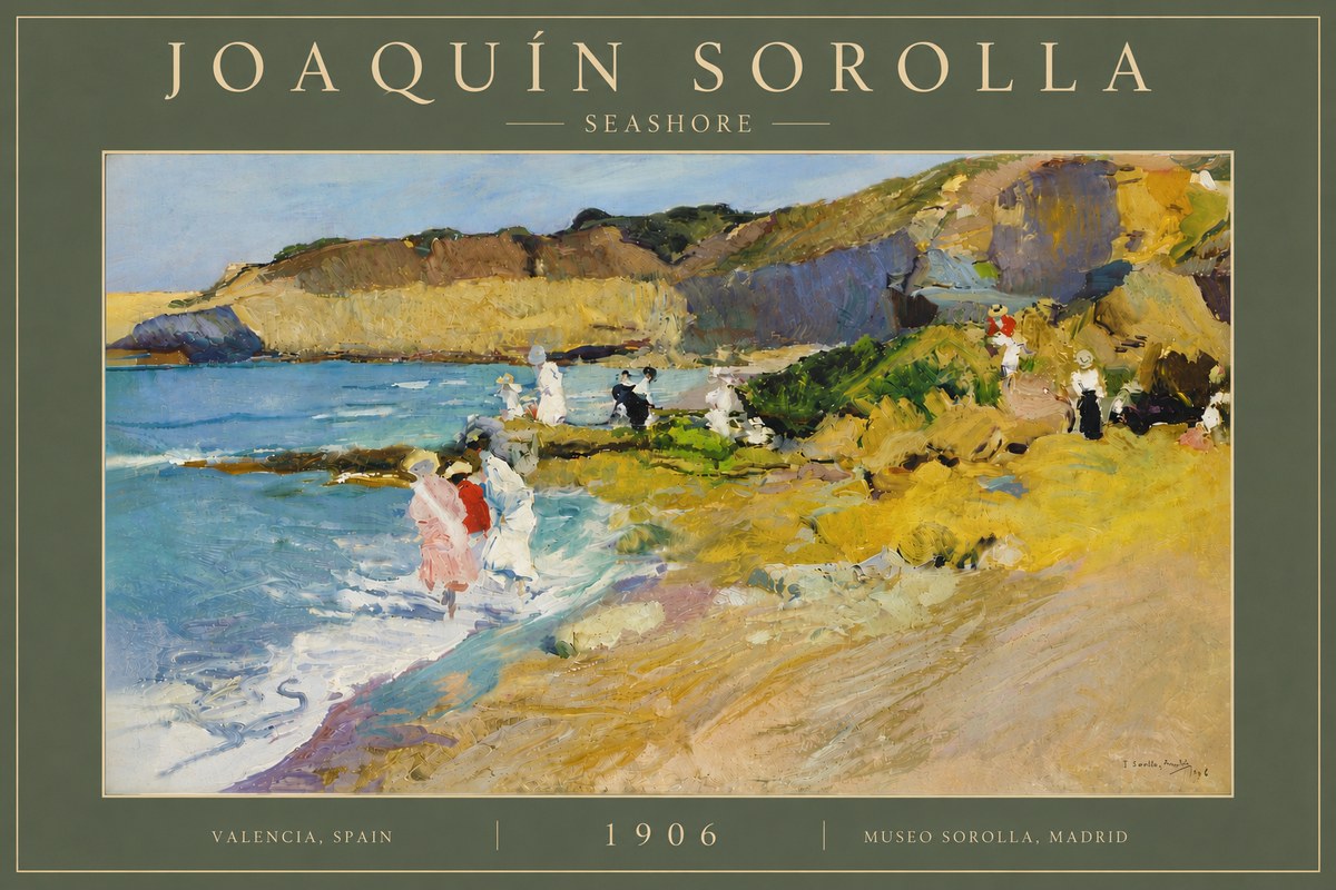 Sorolla Seashore No6 - Affiche