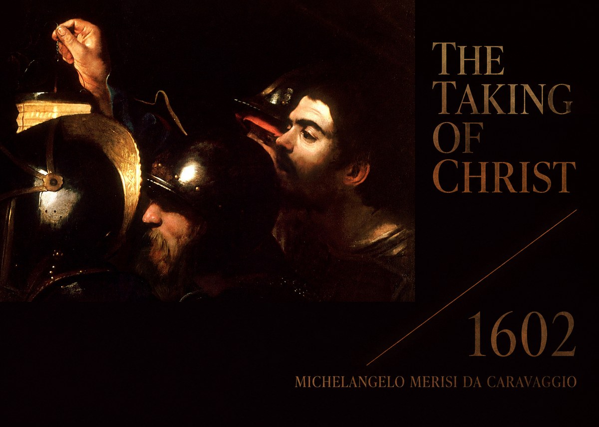 Michelangelo Merisi da Caravaggio The Taking of Christ I No2 - Affiche