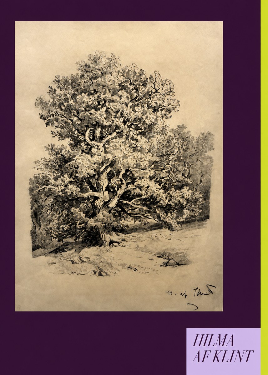 Hilma af Klint Large Tree Landscape No6 - Affiche