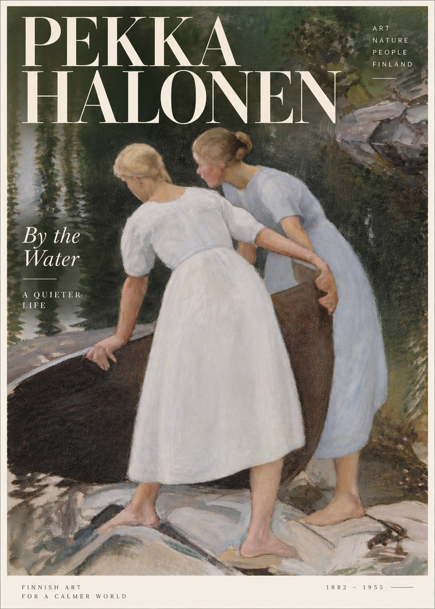 Pekka Halonen By the Water No5 - Affiche