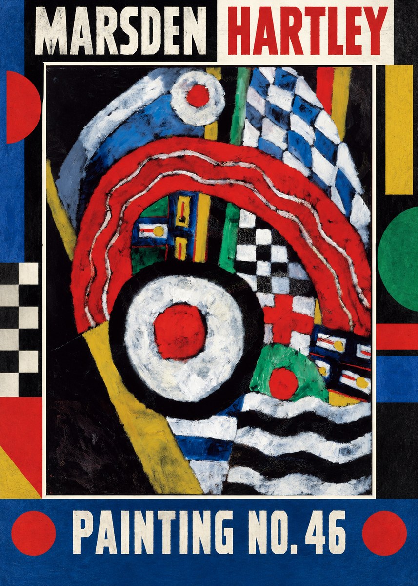 Marsden Hartley Painting No. 46 No1 - Affiche