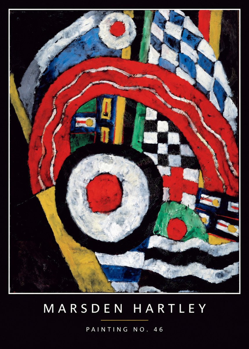 Marsden Hartley Painting No. 46 No6 - Affiche