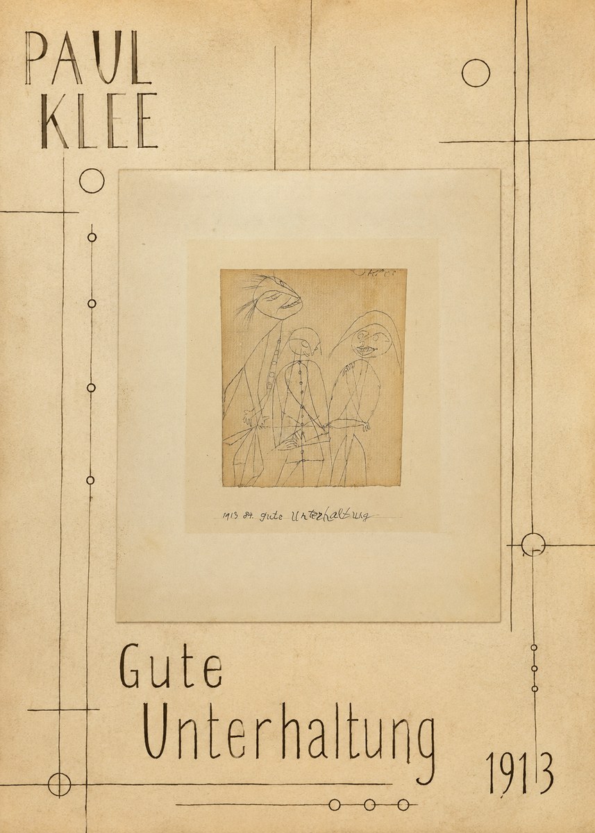 Paul Klee Gute Unterhaltung No5 - Affiche