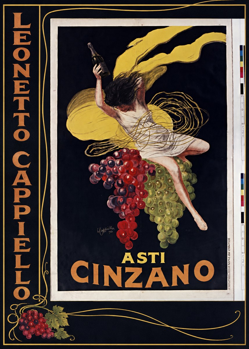 Leonetto Cappiello Asti Cinzano I No2 - Affiche
