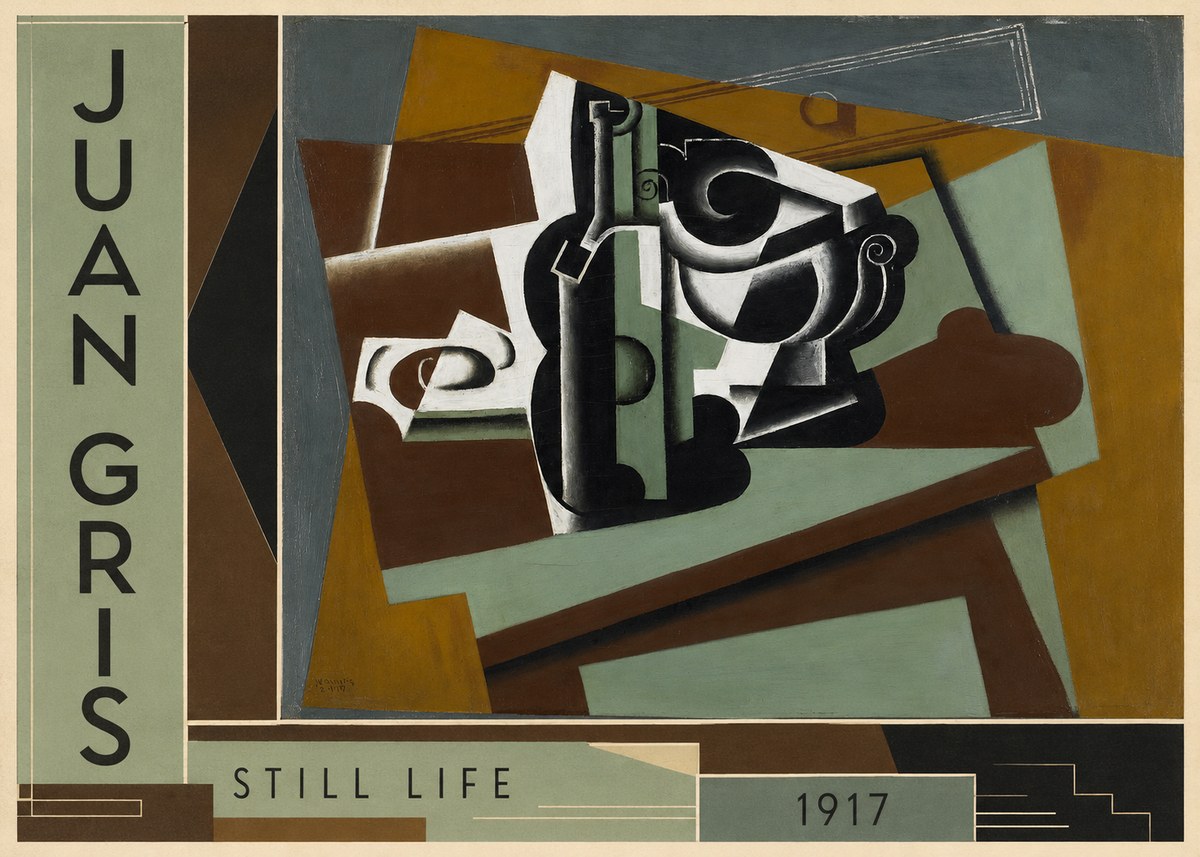 Juan Gris Still Life I No2 - Affiche