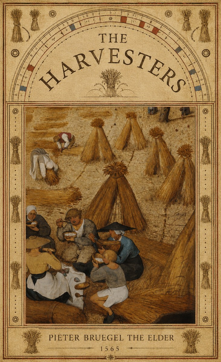 Pieter Bruegel The Harvesters I No3 - Affiche