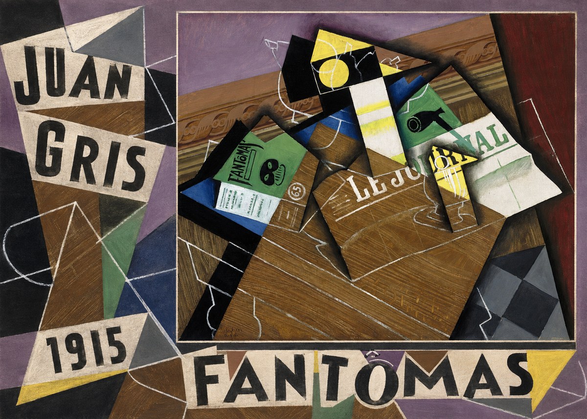 Juan Gris Fantômas II No5 - Affiche