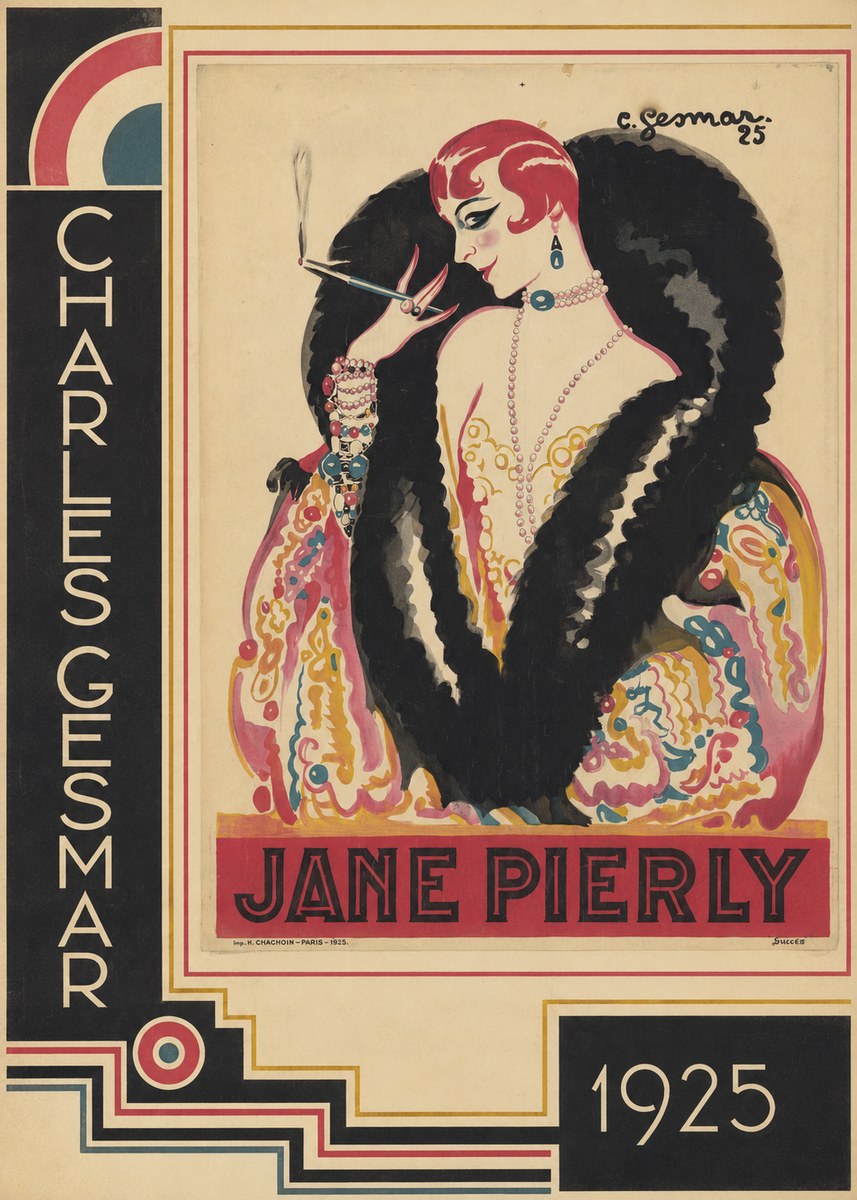 Charles Gesmar Jane Pierly No3 - Affiche