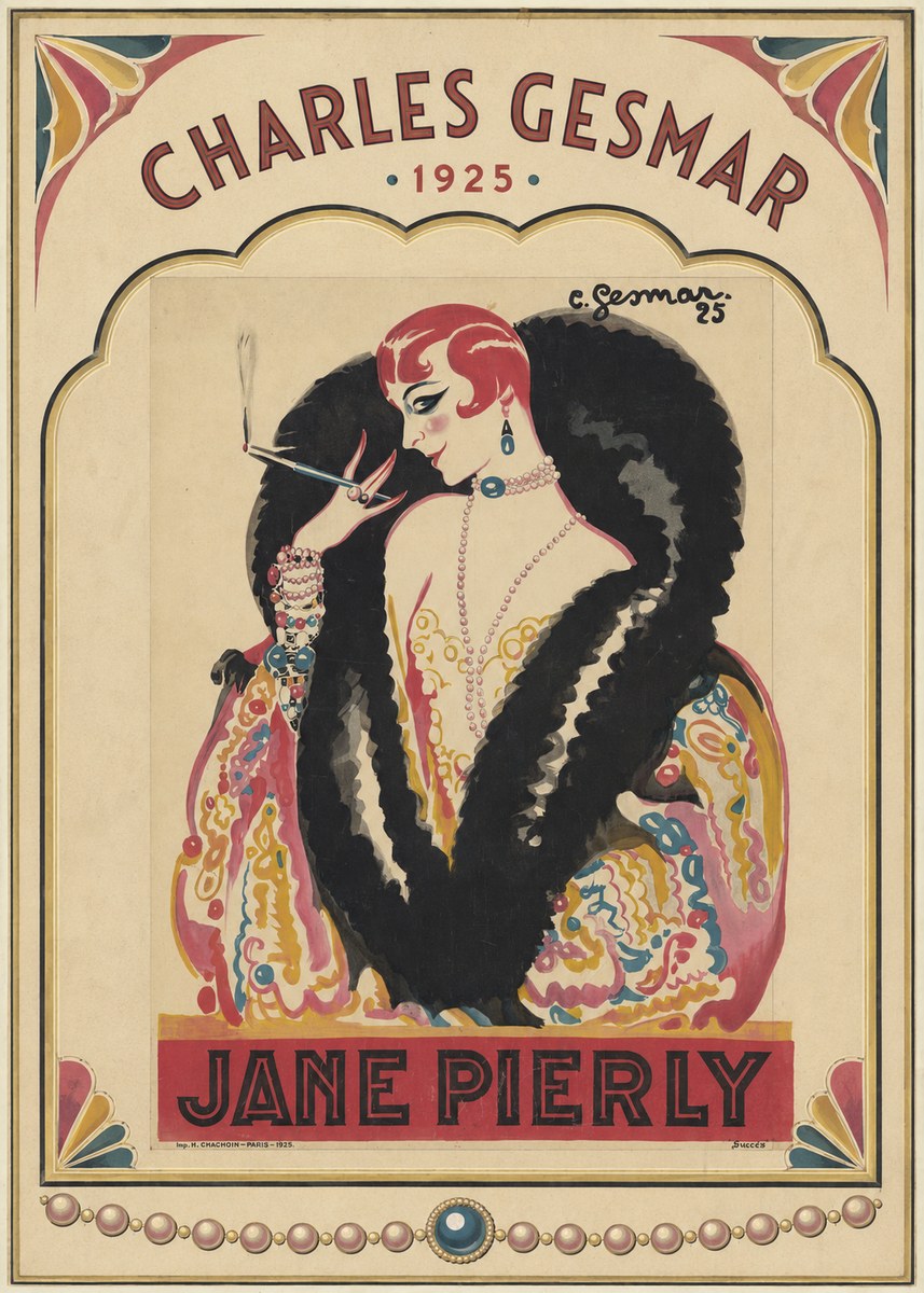 Charles Gesmar Jane Pierly No4 - Affiche