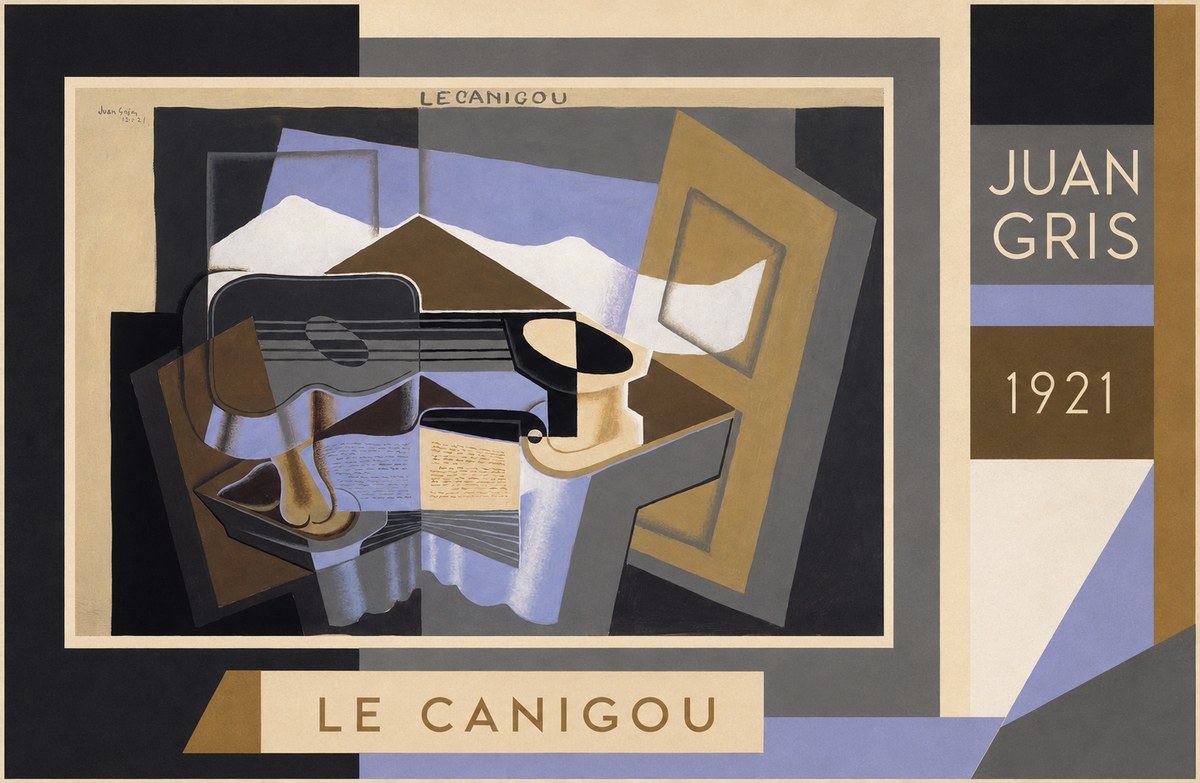 Juan Gris Le Canigou No2 - Affiche