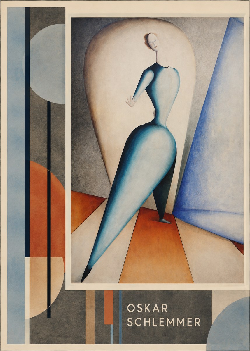 Oskar Schlemmer Oskar Schlemmer No2 - Affiche