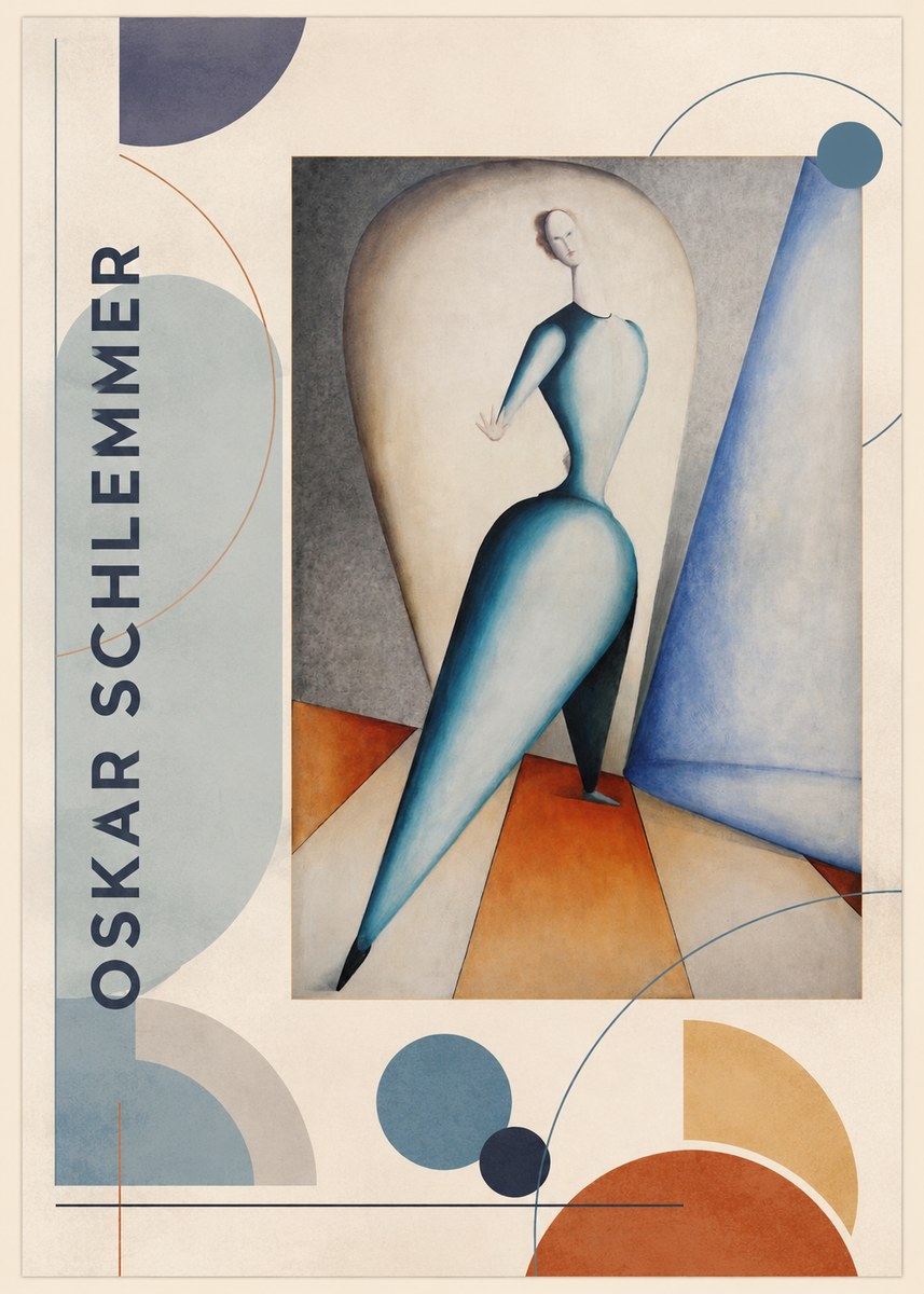 Oskar Schlemmer Oskar Schlemmer No5 - Affiche