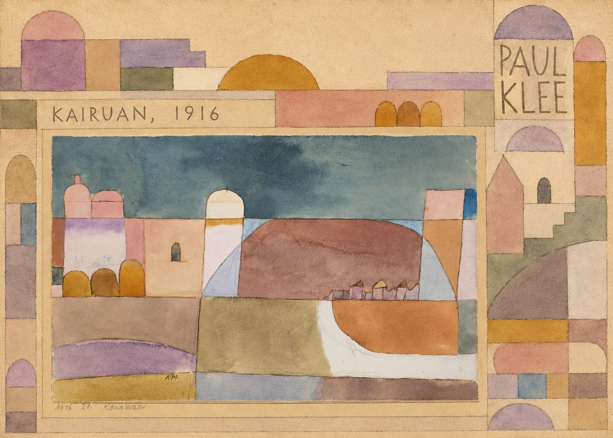 Paul Klee Kairuan, 1916 No6 - Affiche