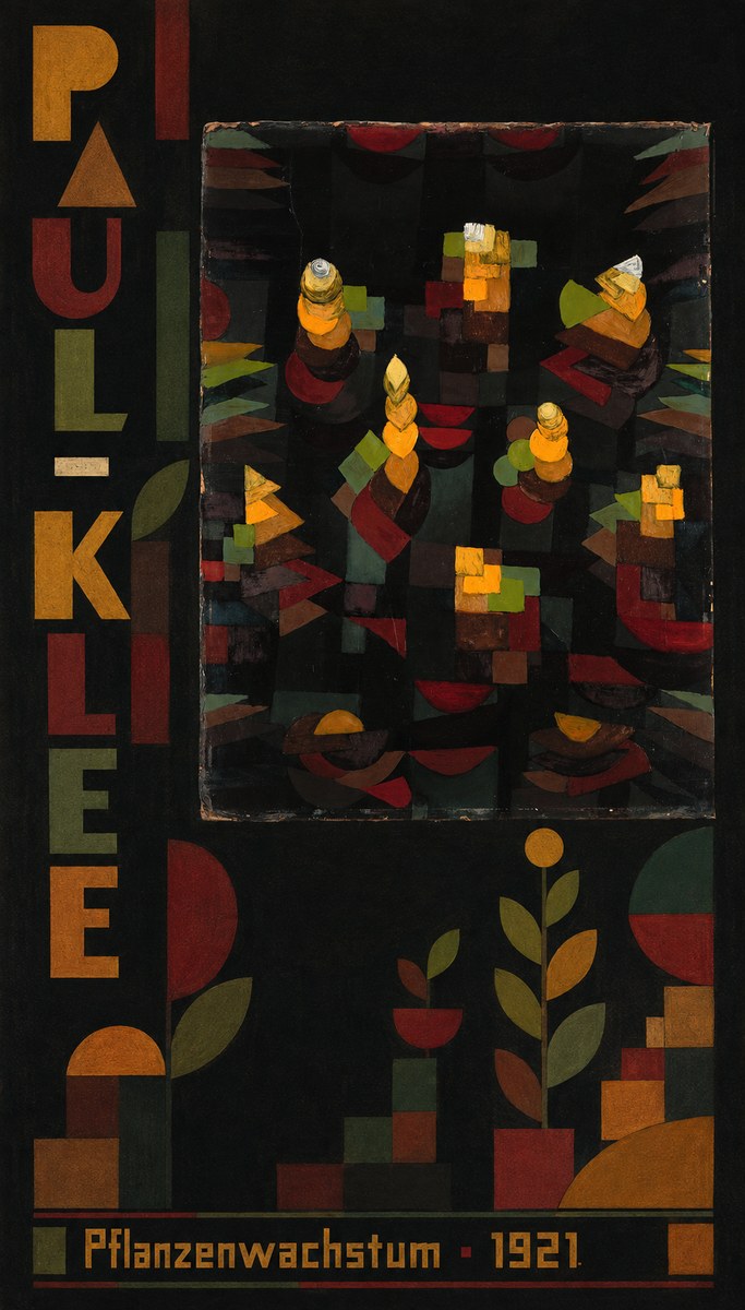 Paul Klee Pflanzenwachstum No5 - Affiche