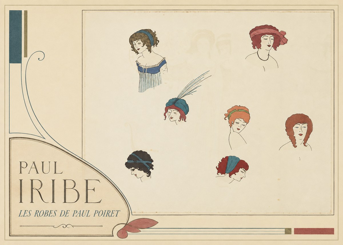 Paul Iribe Les Robes De Paul Poiret No3 - Affiche