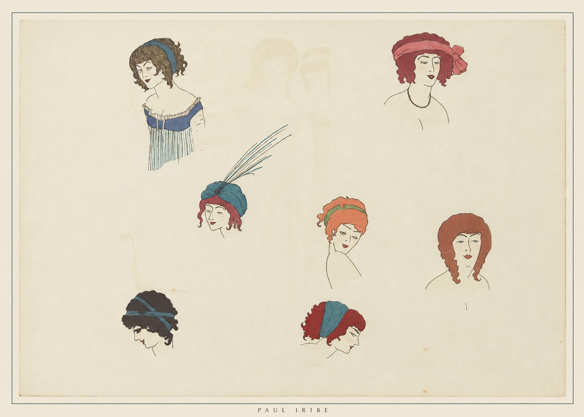 Paul Iribe Les Robes De Paul Poiret No4 - Affiche