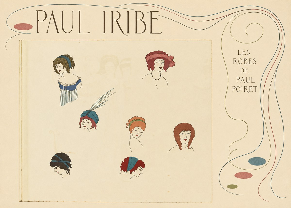 Paul Iribe Les Robes De Paul Poiret No6 - Affiche