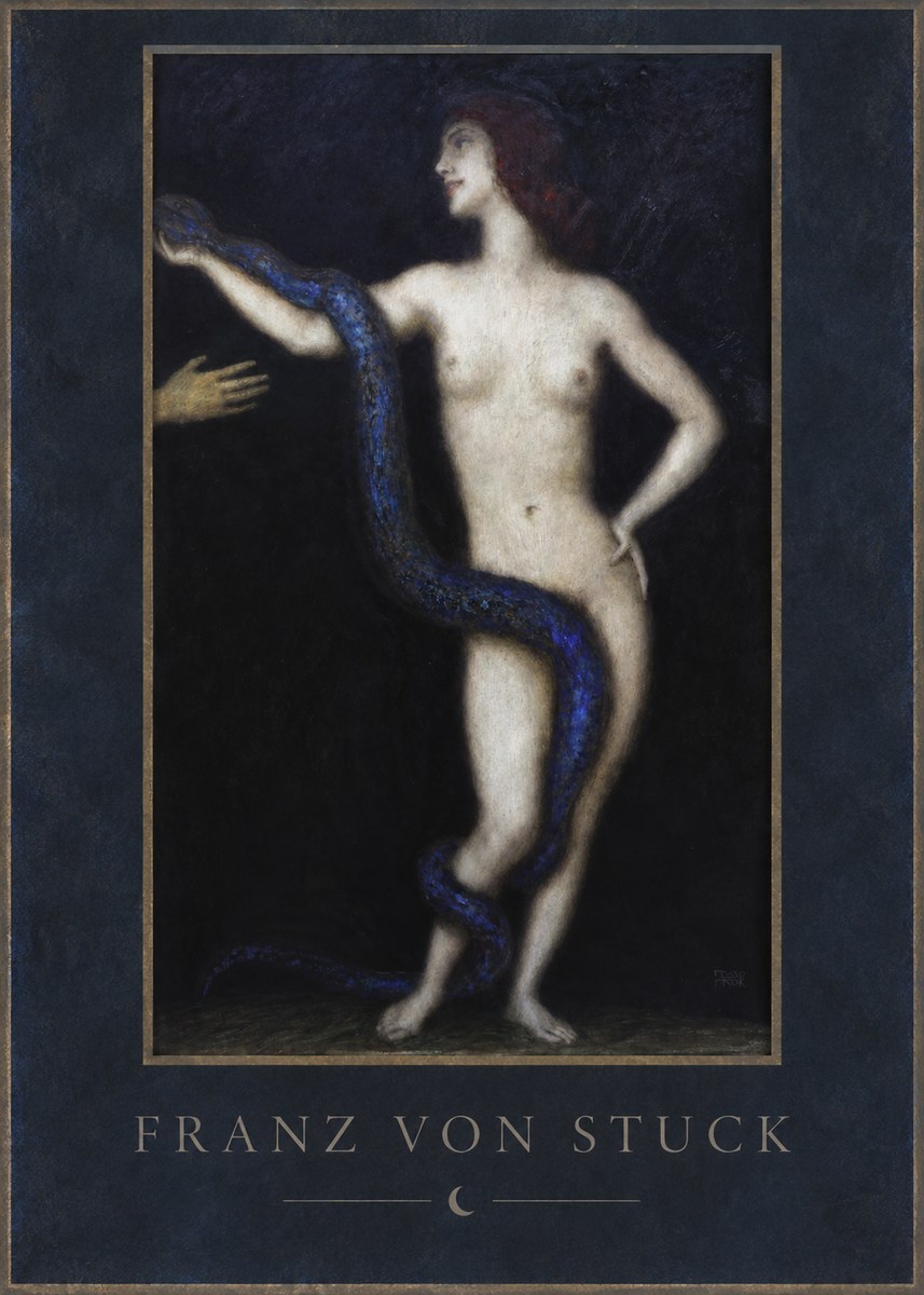 Franz von Stuck Sin No1 - Affiche
