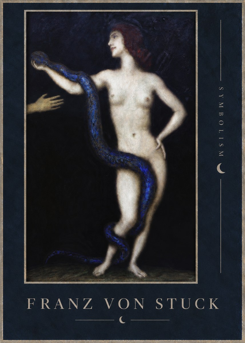 Franz von Stuck Sin No4 - Affiche