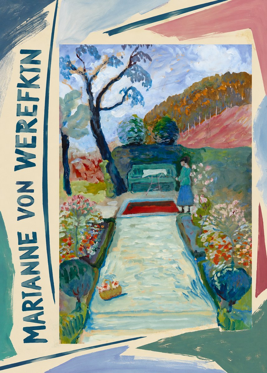 Marianne von Werefkin Summer Garden No2 - Affiche
