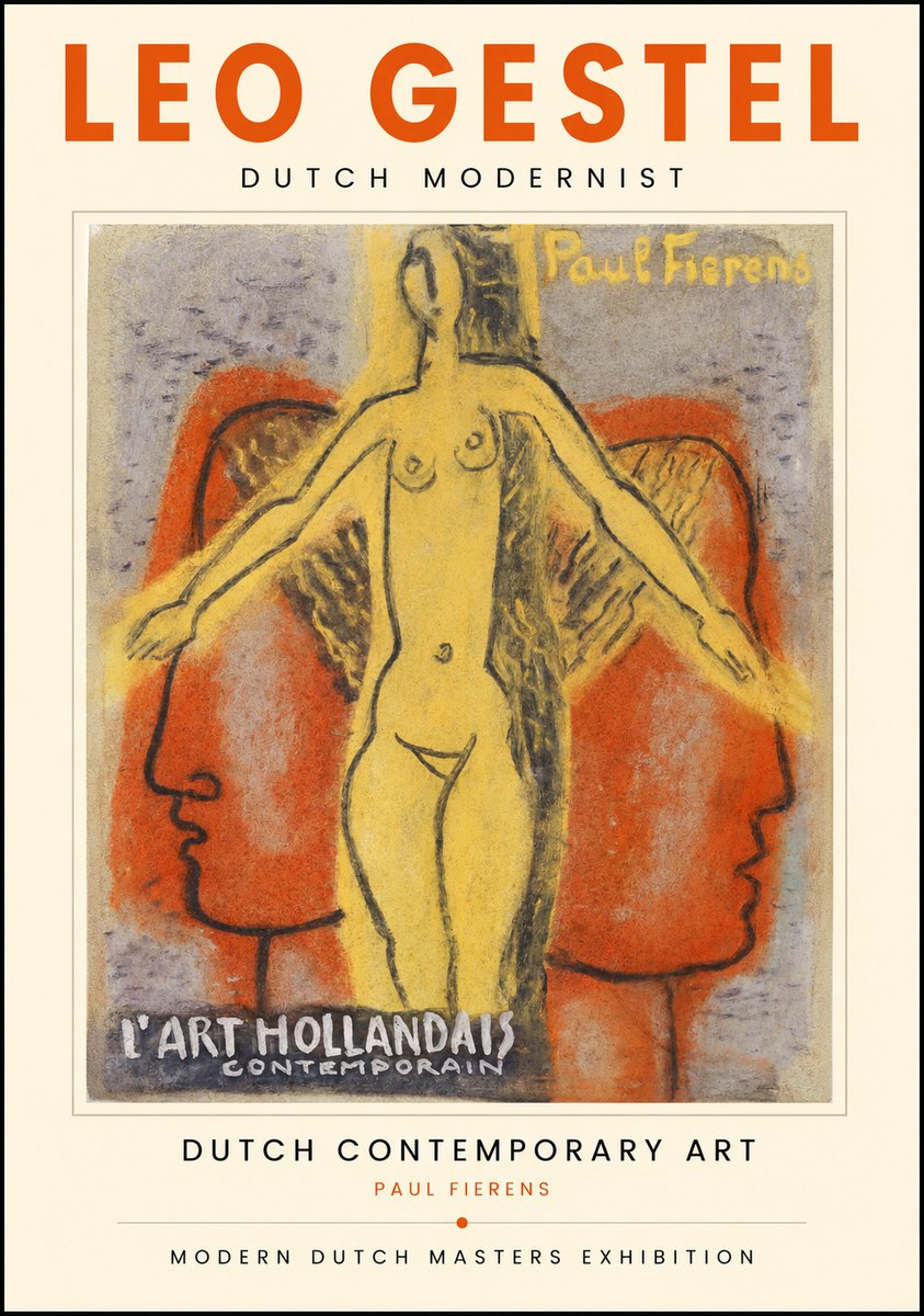 Leo Gestel L'art Hollandais Contemporain I No1 - Affiche