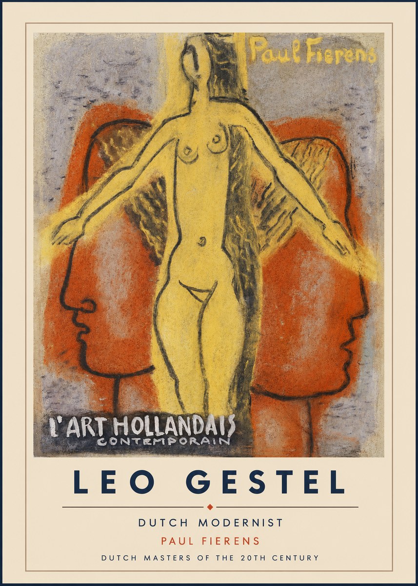 Leo Gestel L'art Hollandais Contemporain I No2 - Affiche