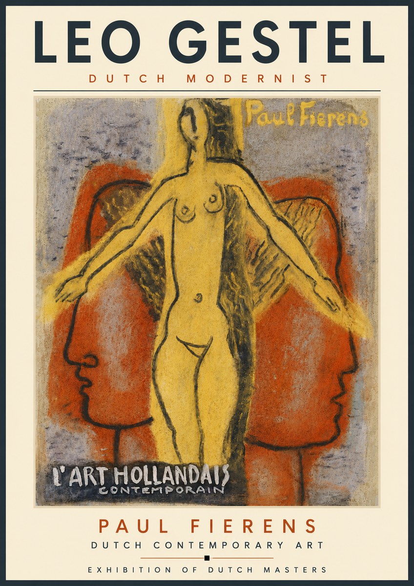 Leo Gestel L'art Hollandais Contemporain I No6 - Affiche