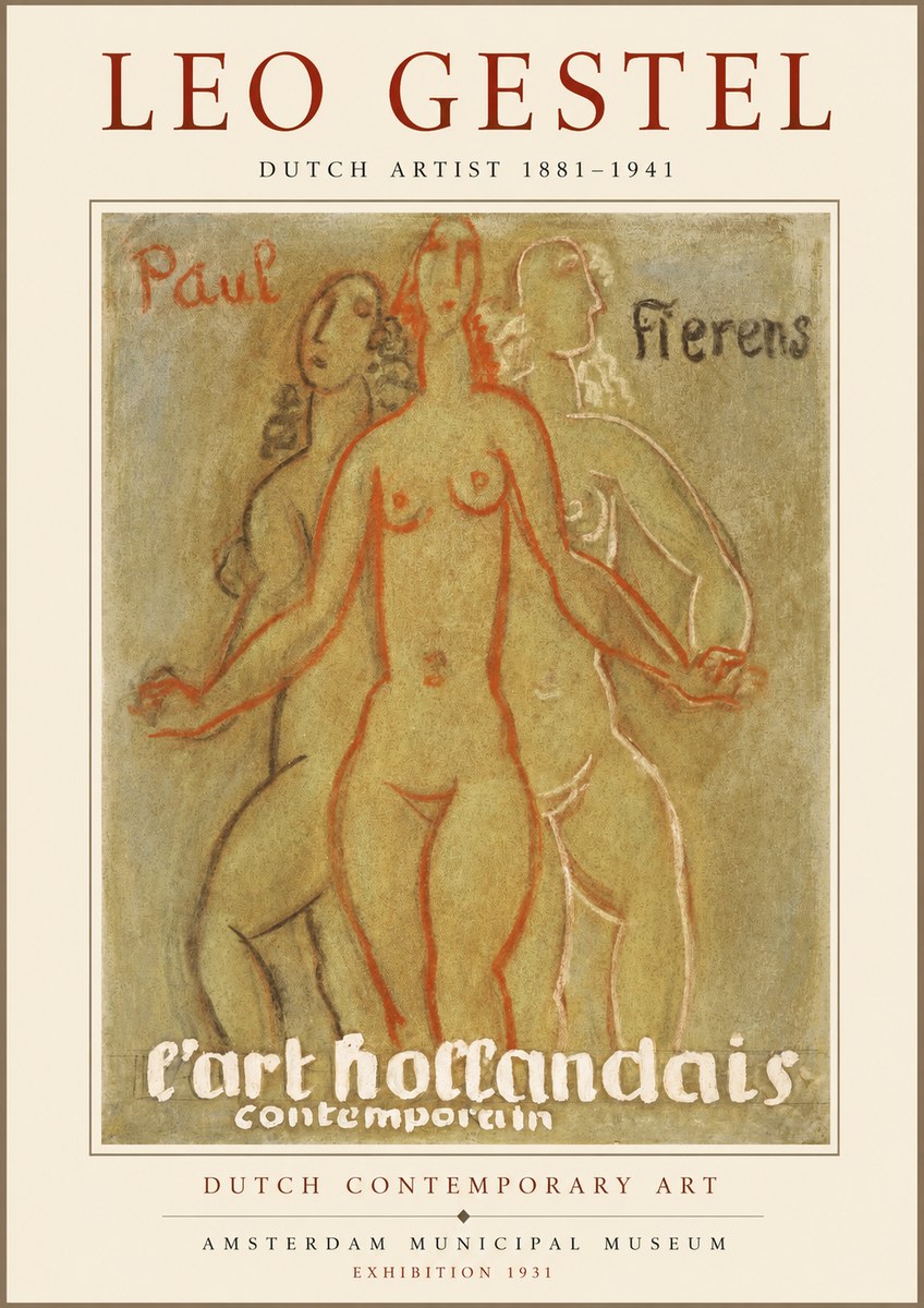 Leo Gestel L'art Hollandais Contemporain II No1 - Affiche