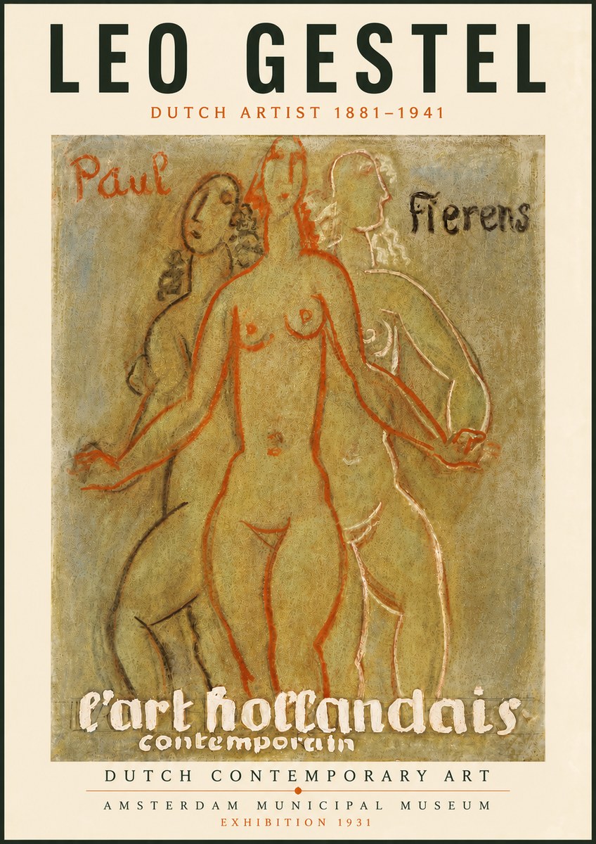 Leo Gestel L'art Hollandais Contemporain II No6 - Affiche