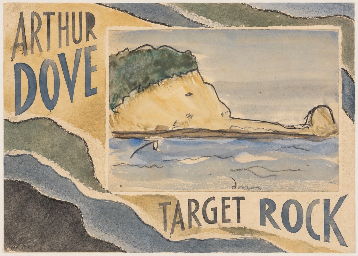 Arthur Dove Target Rock No5 - Affiche