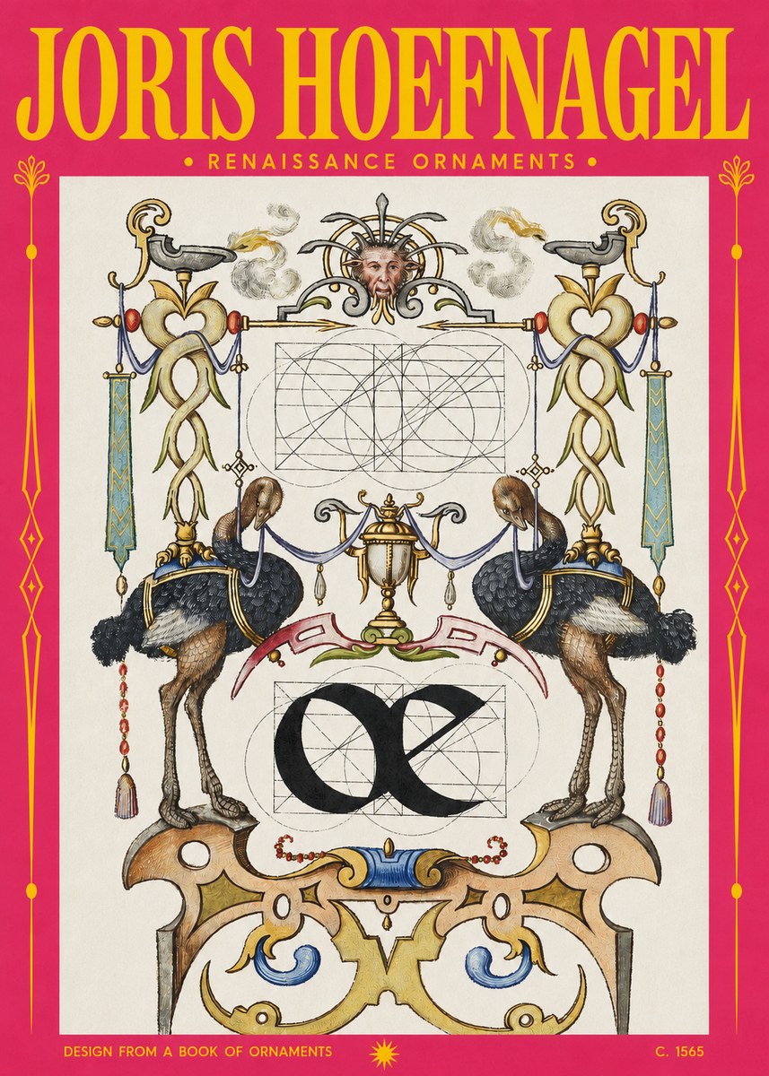 Joris Hoefnagel Ornamental Study I No4 - Affiche