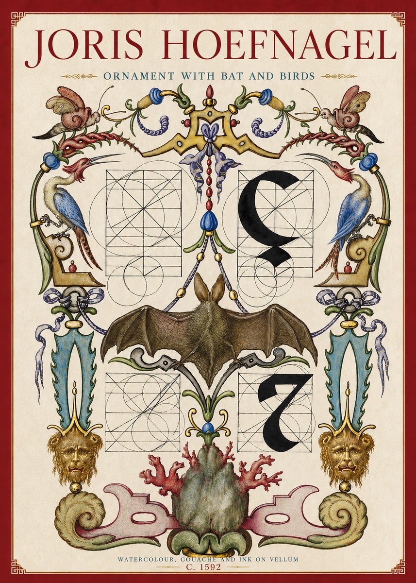 Joris Hoefnagel The Four Elements I No5 - Affiche