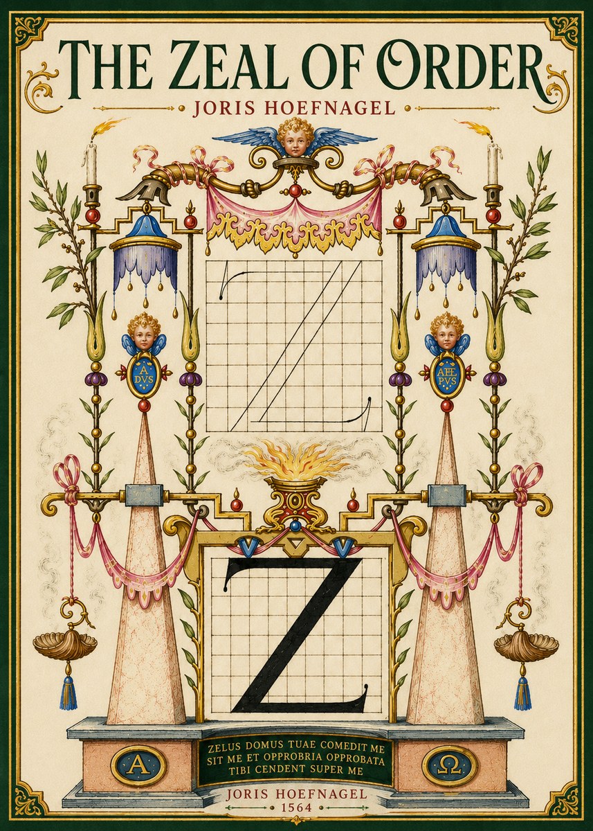 Joris Hoefnagel The Z Table No5 - Affiche