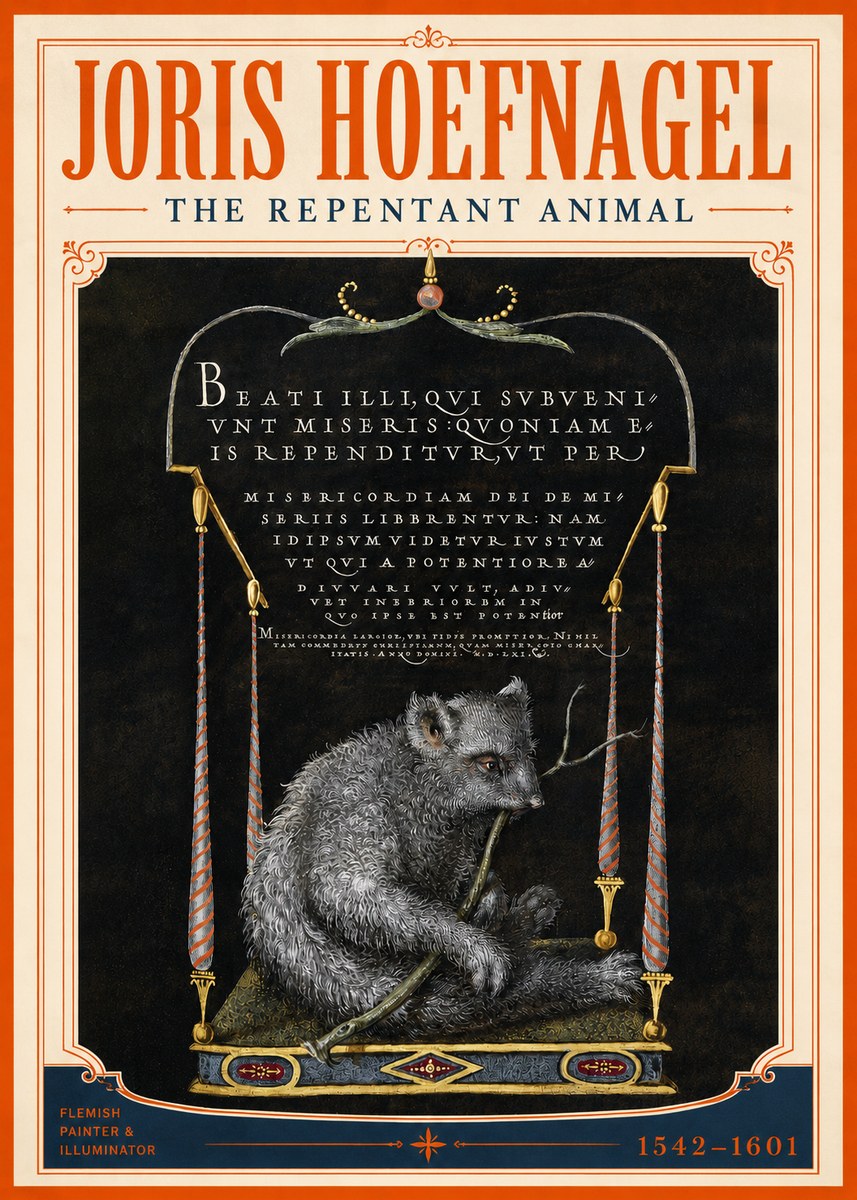 Joris Hoefnagel The Repentant Animal No3 - Affiche