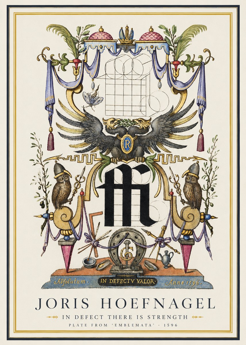 Joris Hoefnagel In Defect There Is Strength No1 - Affiche
