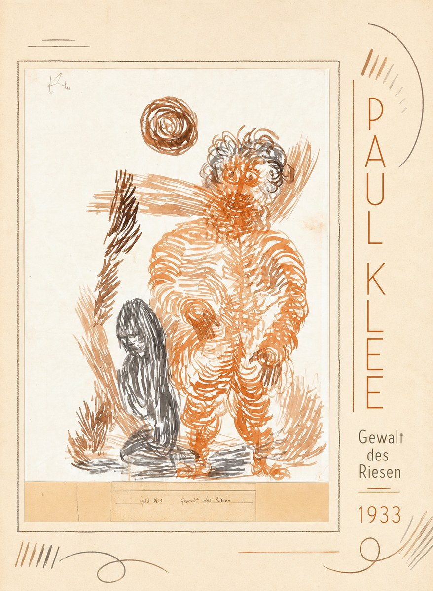 Paul Klee Gewalt Des Riesen I No2 - Affiche