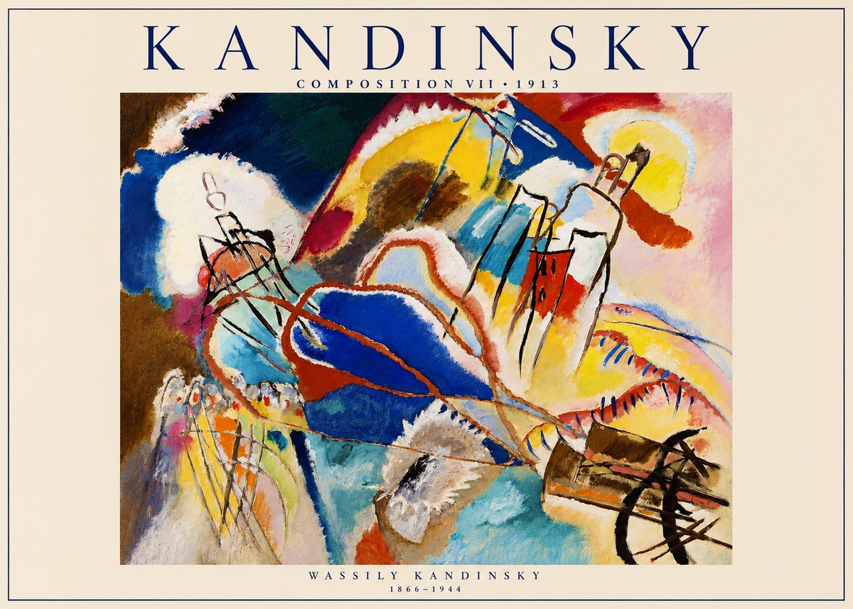 Kandinsky Composition Vii I No2 - Affiche