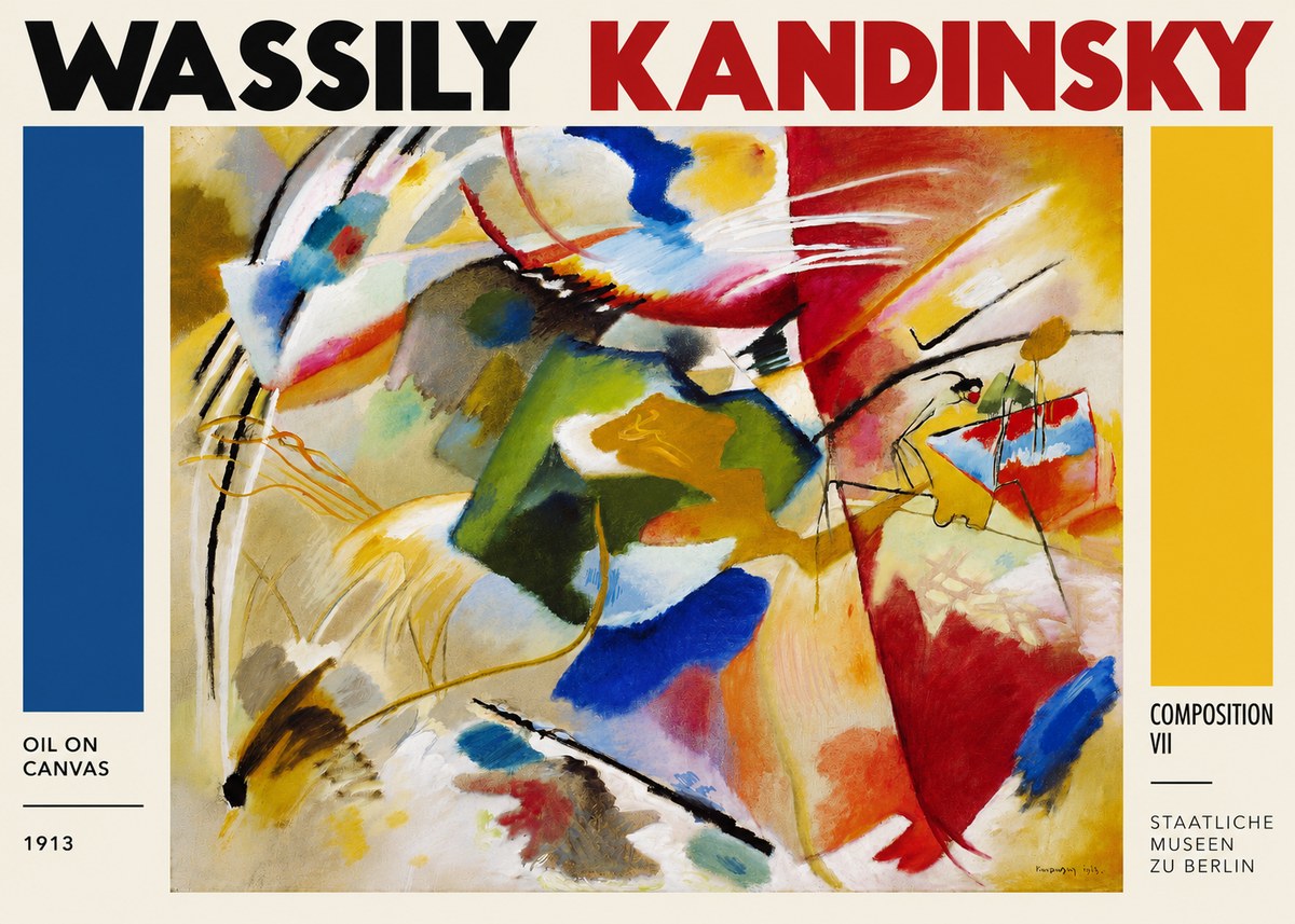Kandinsky Composition Vii II No4 - Affiche