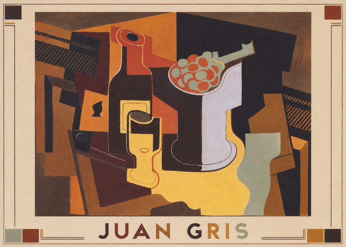 Juan Gris Juan Gris I No1 - Affiche